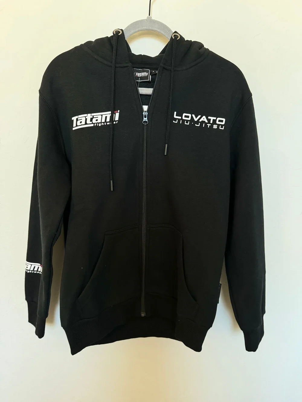 LOVATO JIU-JITSU ZIPPER HOODIE / BLACK